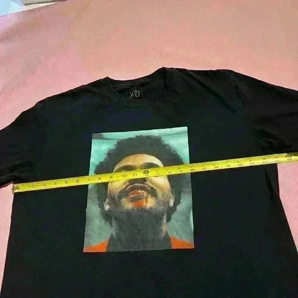 The Weeknd After Hours Tour T Shirt Concert Blood Drip XO Rare Mens Size XL - Picture 4 of 7